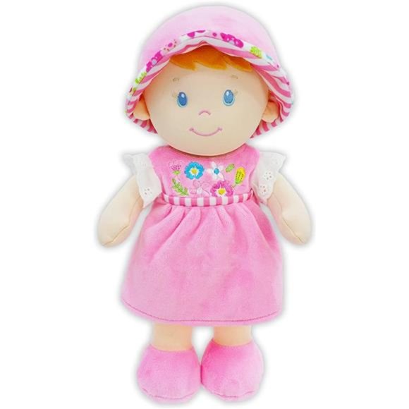 June Garden Toys June Garden 2 Soft Dolly Emilia Stuffed Soft Baby